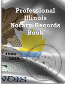 NRB-IL - ILLINOIS Professional Notary Records Book&trade;